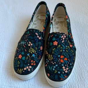 Keds Rifle Paper Co. Platform Slip-On Sneaker (Size 6.5)